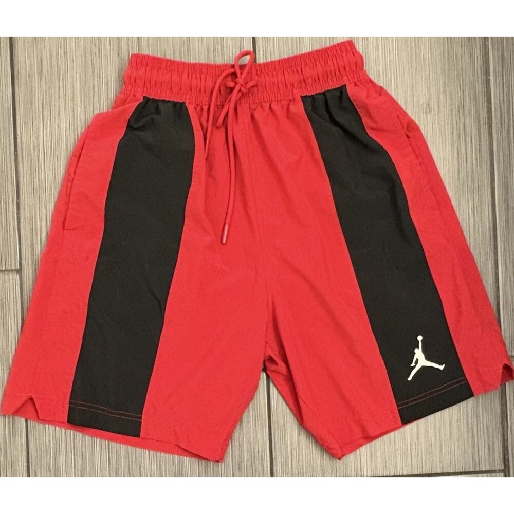 Nike Jordan Dri-FIT Air Men's Woven Shorts Size Small Red/Black